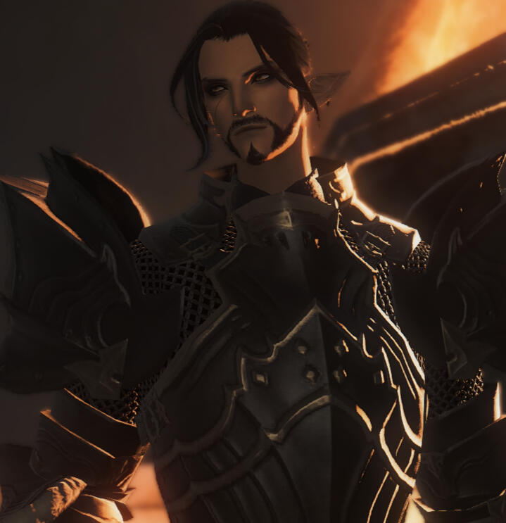 Soldier - A participant of the Dragonsong War, it's not unreasonable that he might know your character.